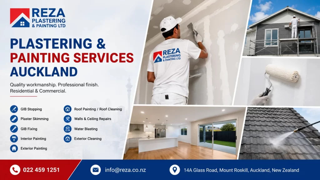 Professional Plastering and Painting Services in Auckland